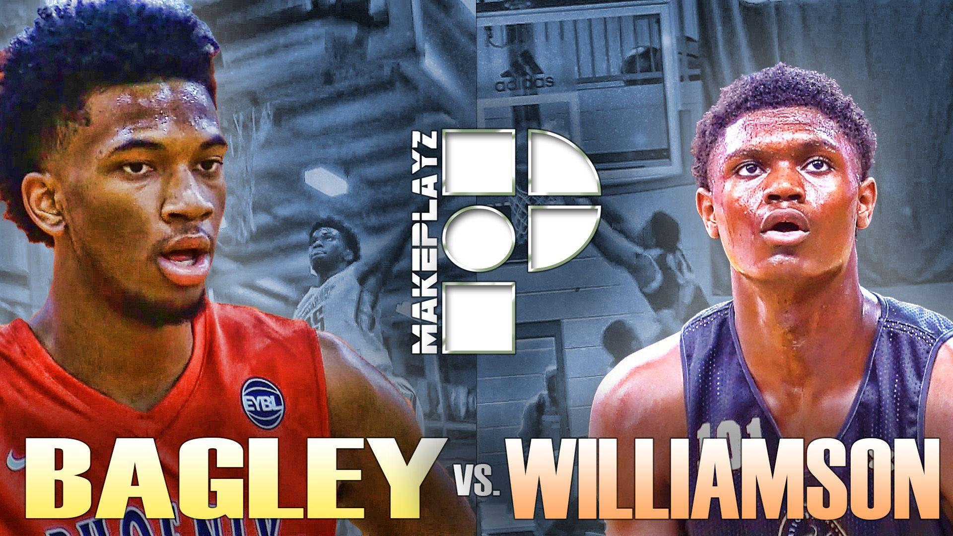 Marvin Bagley Vs. Zion Williamson Match Up Video