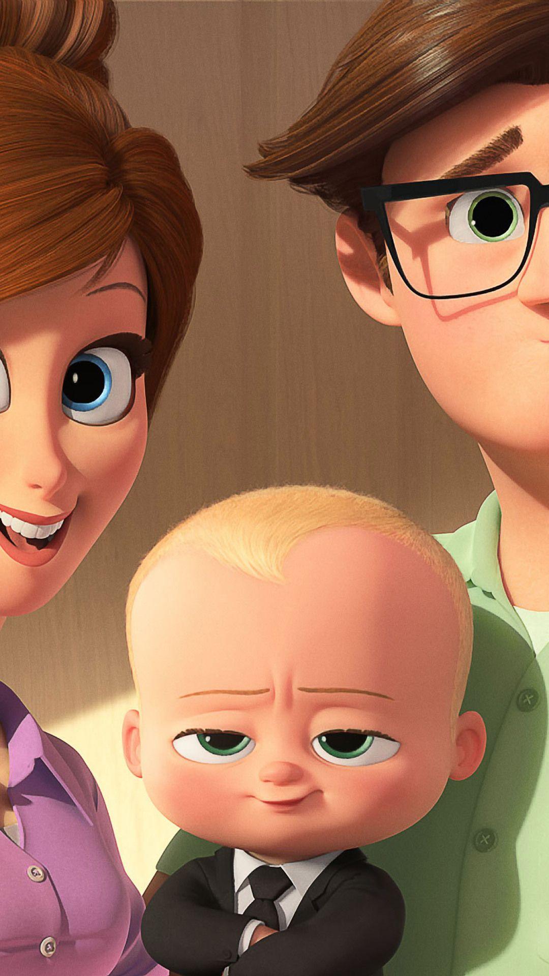 Download 2017 The Boss Baby HD 4k Wallpaper In 1080x1920 Screen