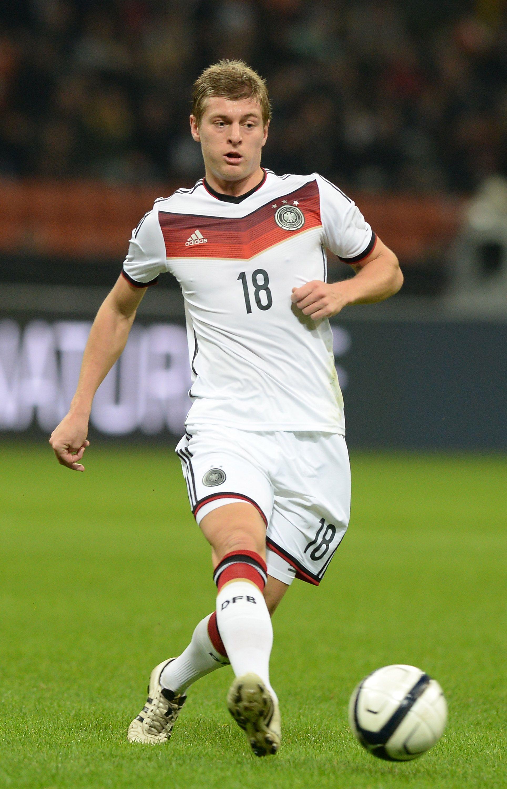 Toni Kroos on the Germany National Team. Soccer