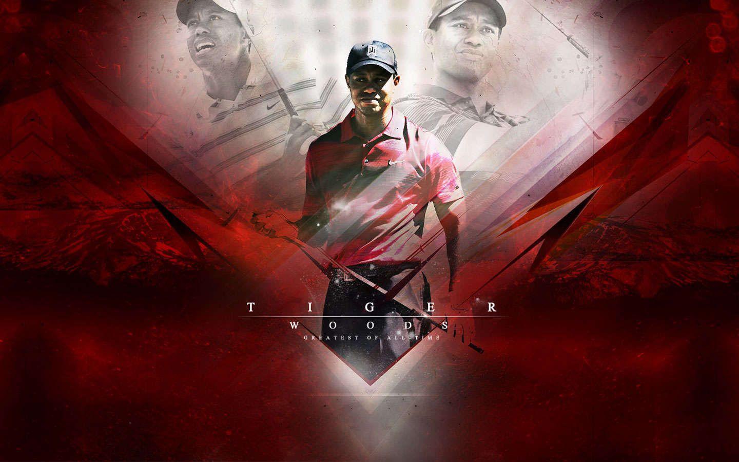 Wallpaper Tiger Woods Logo