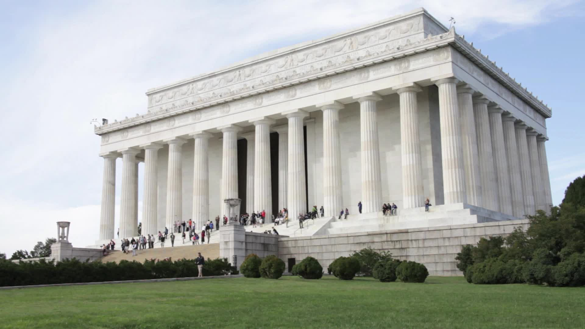 Lincoln Memorial, Washington, DC Stock Video