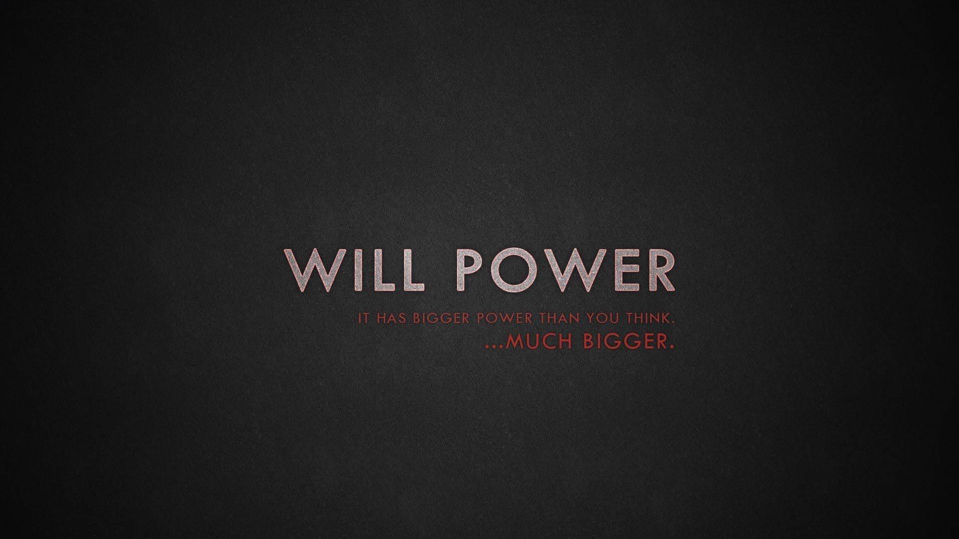 Will power is the best success power motivational wallpaper. HD