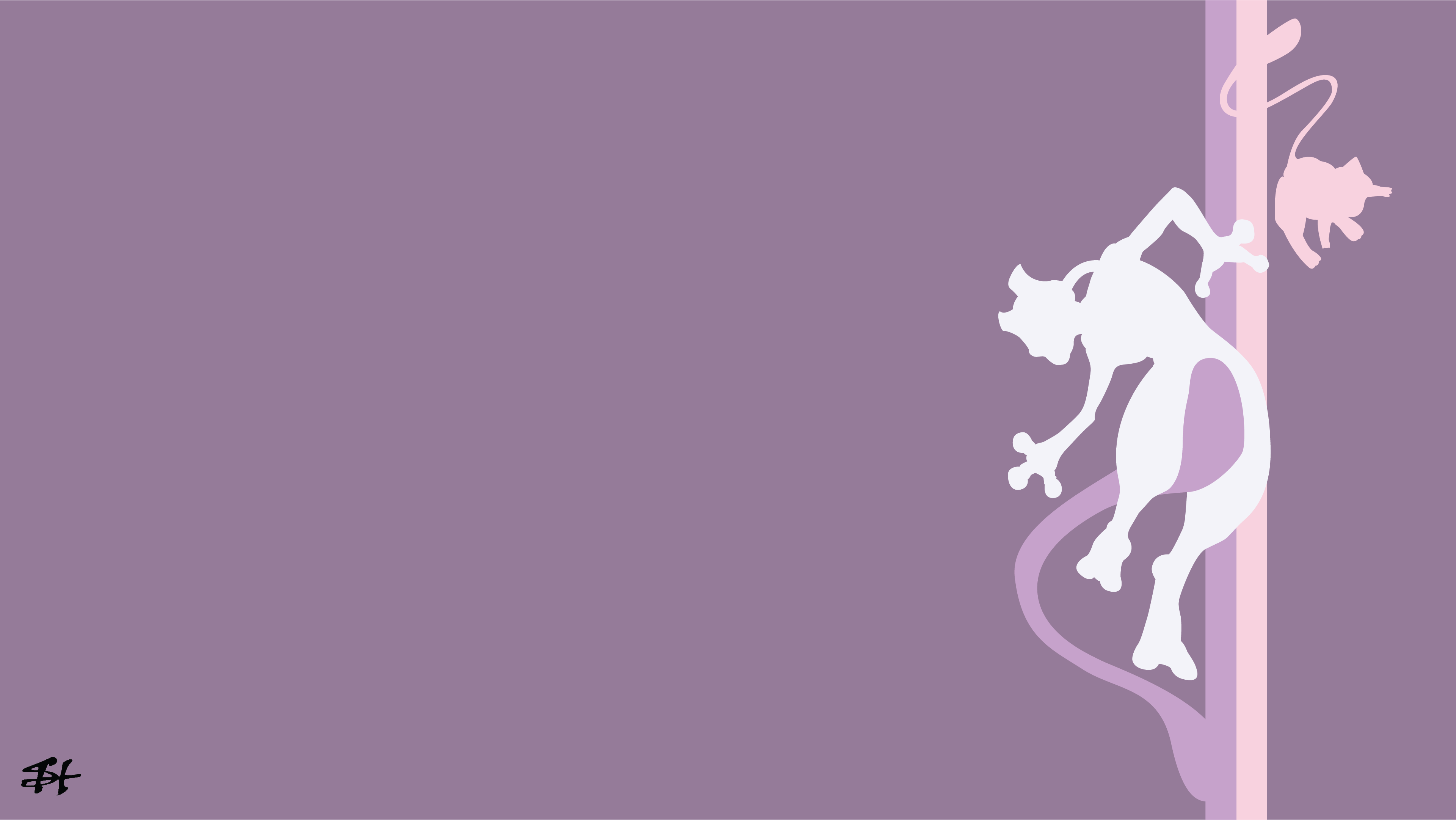 Mew and Mewtwo 4k Ultra HD Wallpaper. Background Imagex2162