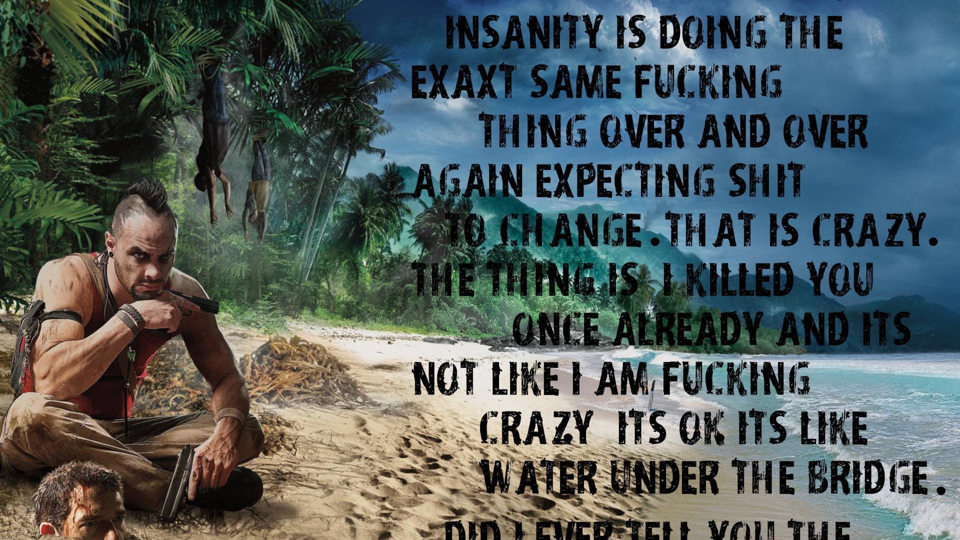 Vaas Insanity Wallpaper