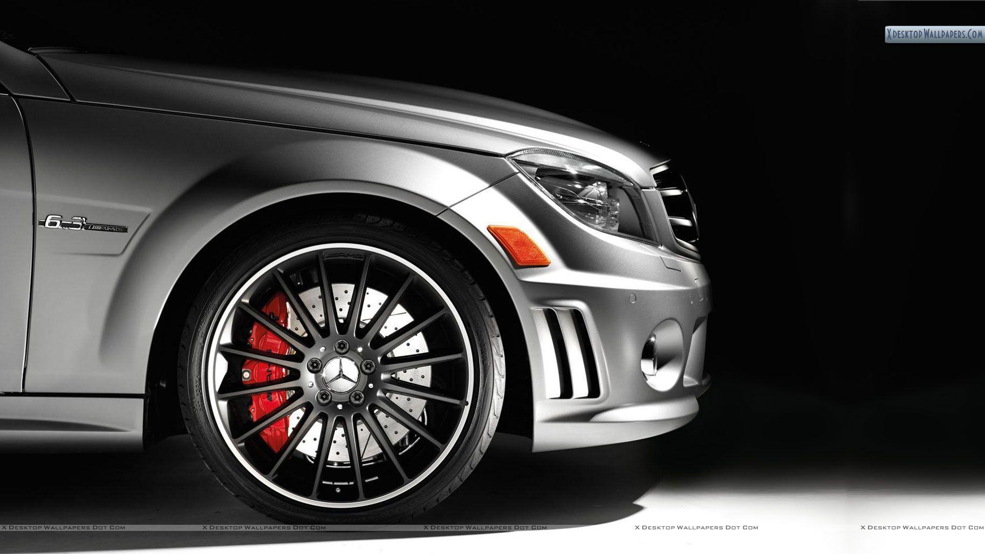 Mercedes C63 AMG Affalterbach Edition Tire & Alloy Wallpaper