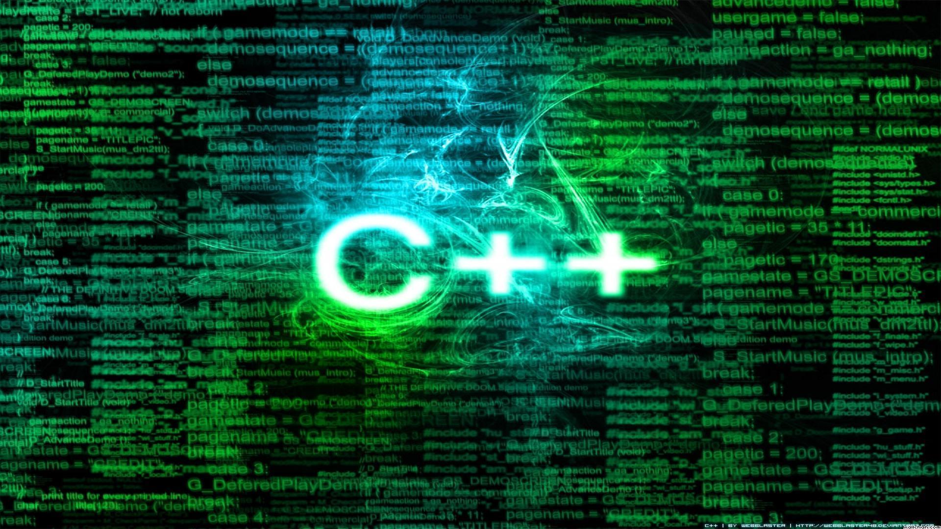 C++ programming wallpaper