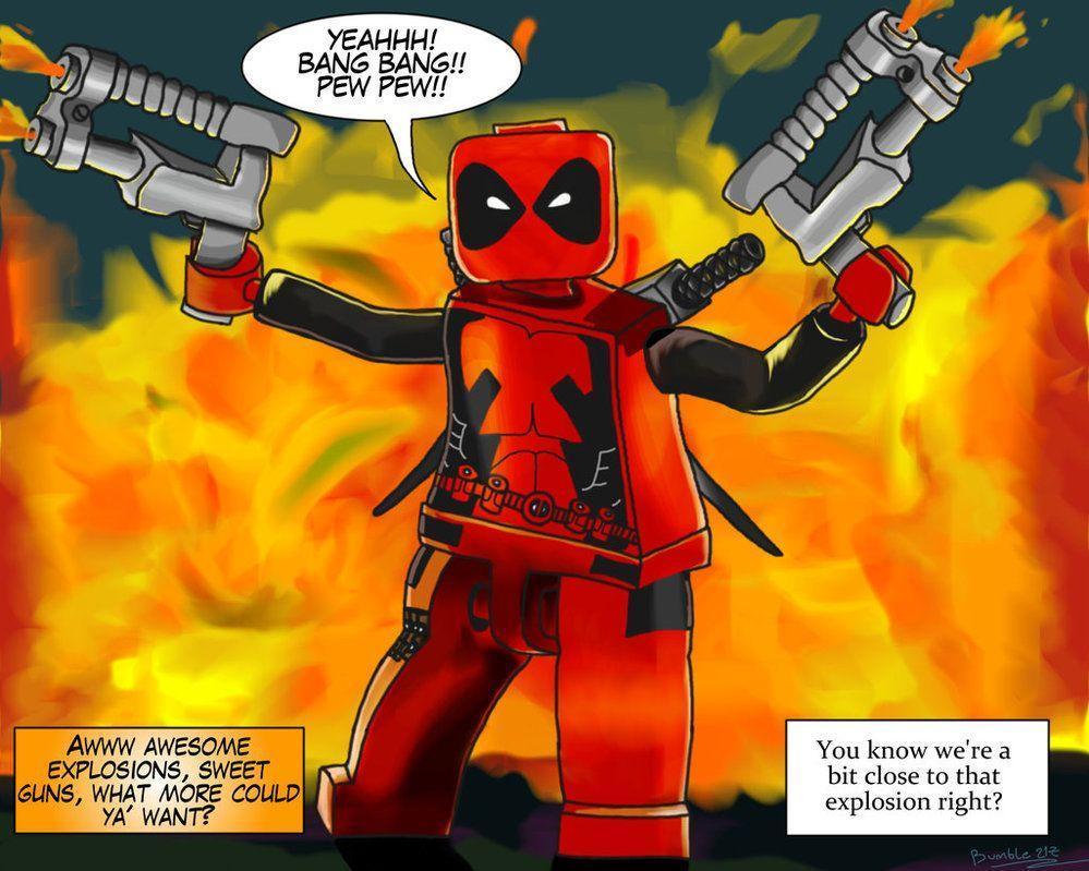 Lego Deadpool Wallpaper
