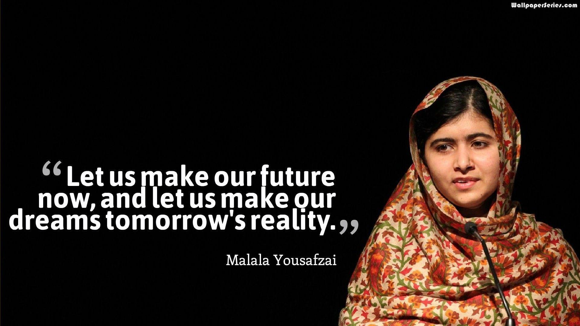 Malala Yousafzai Background Wallpaper