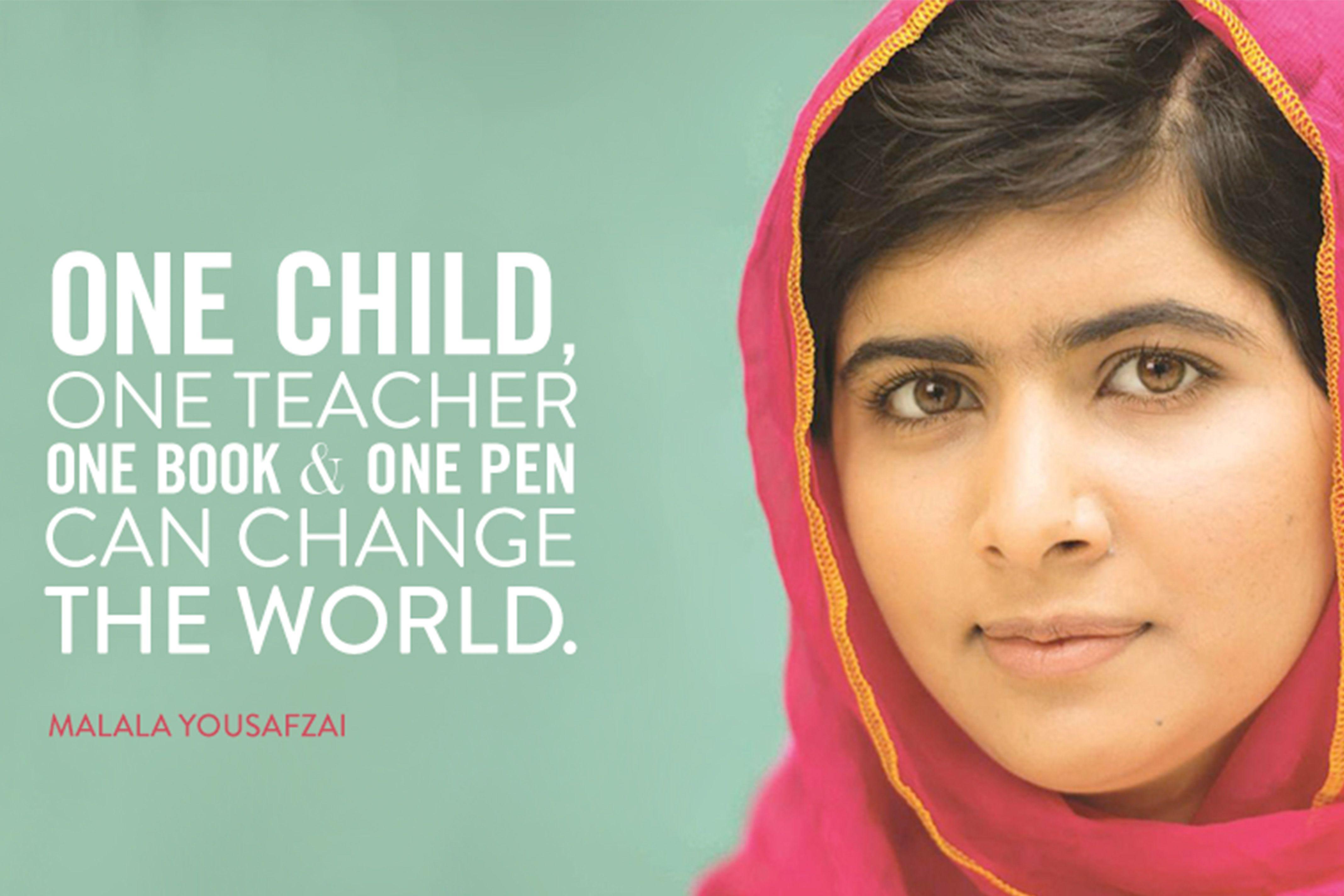 Malala Yousafzai Wallpapers Wallpaper Cave