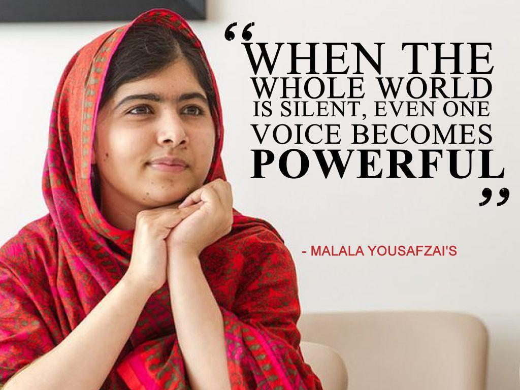 Malala Yousafzai Wallpapers Wallpaper Cave