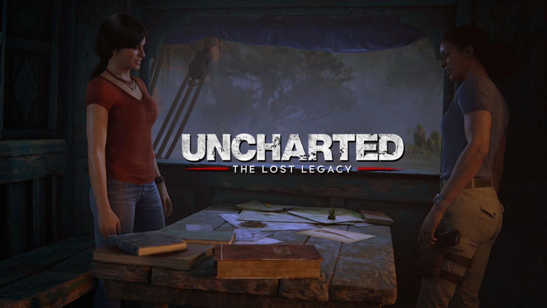 first time tried to make some uncharted the lost legacy wallpaper