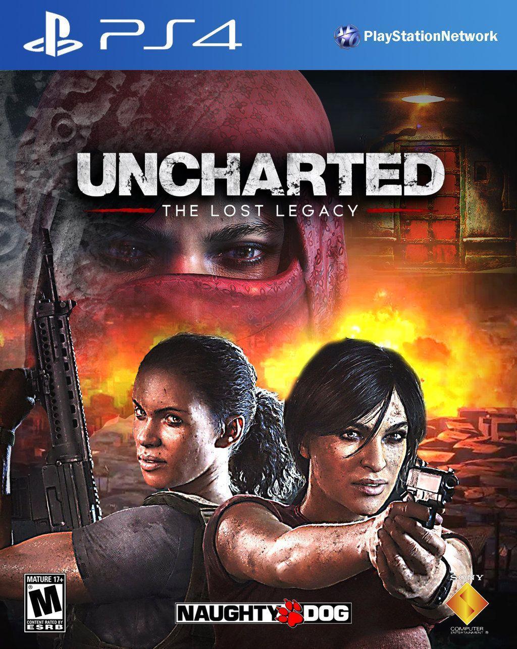 Uncharted:The Lost Legacy PS4 cover