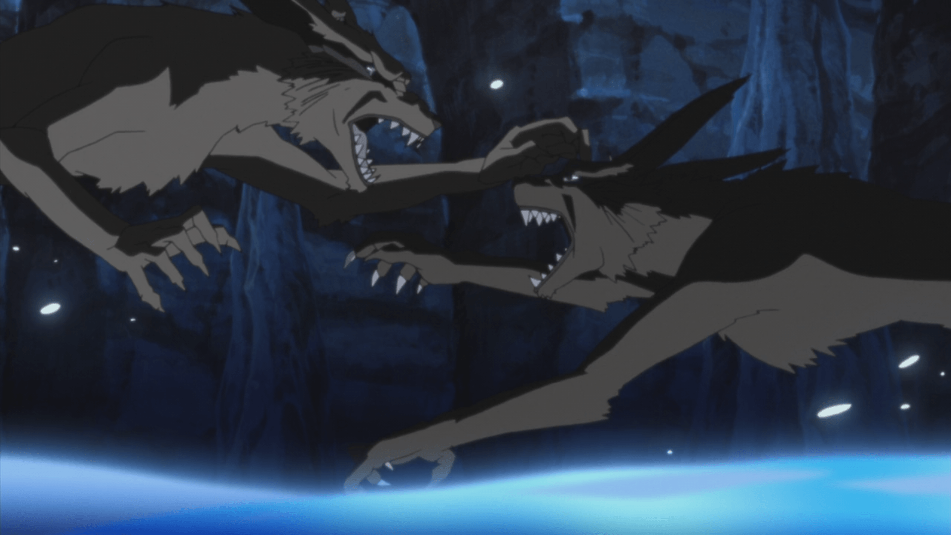 Gamabunta Vs Kyuubi Wallpaper High Quality Resolution