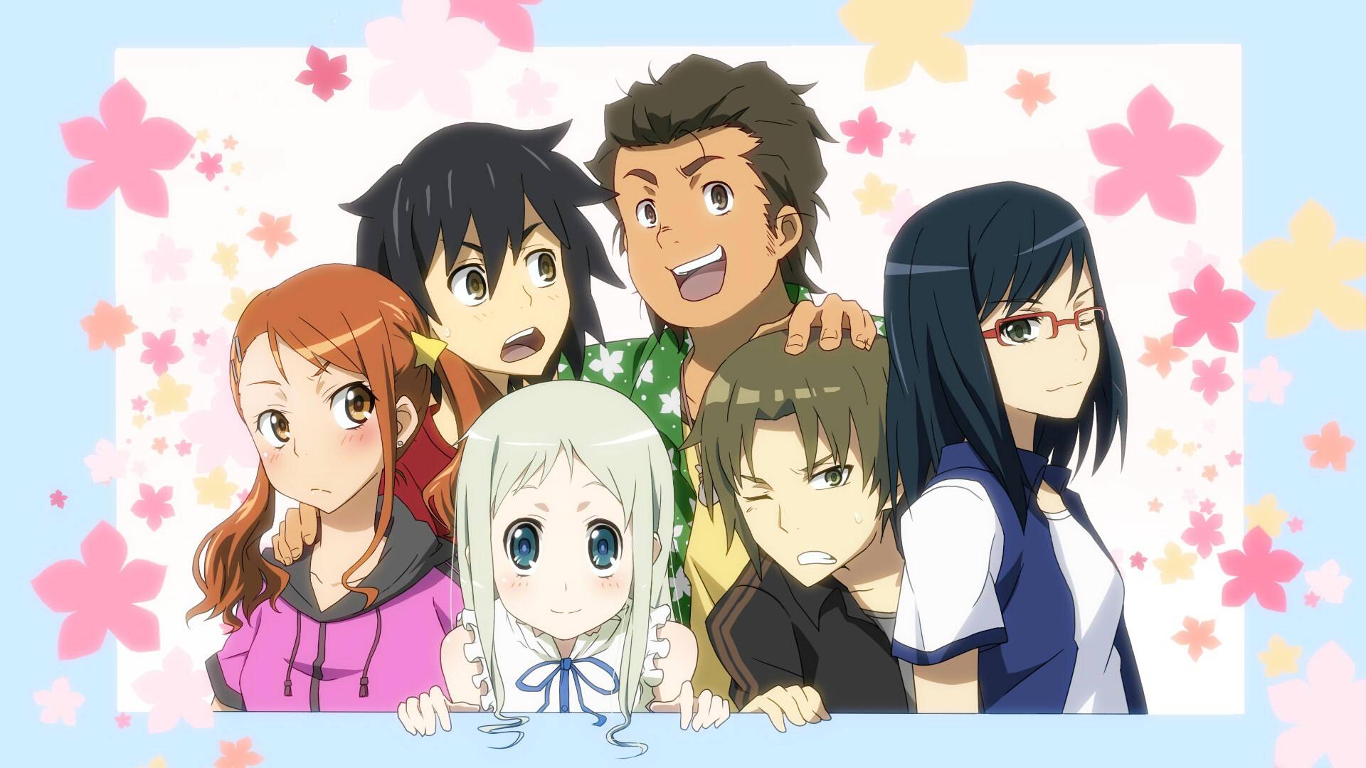 Anohana The Flower We Saw That Day Characters Anohana: The Flower We Saw That Day Wallpapers - Wallpaper Cave