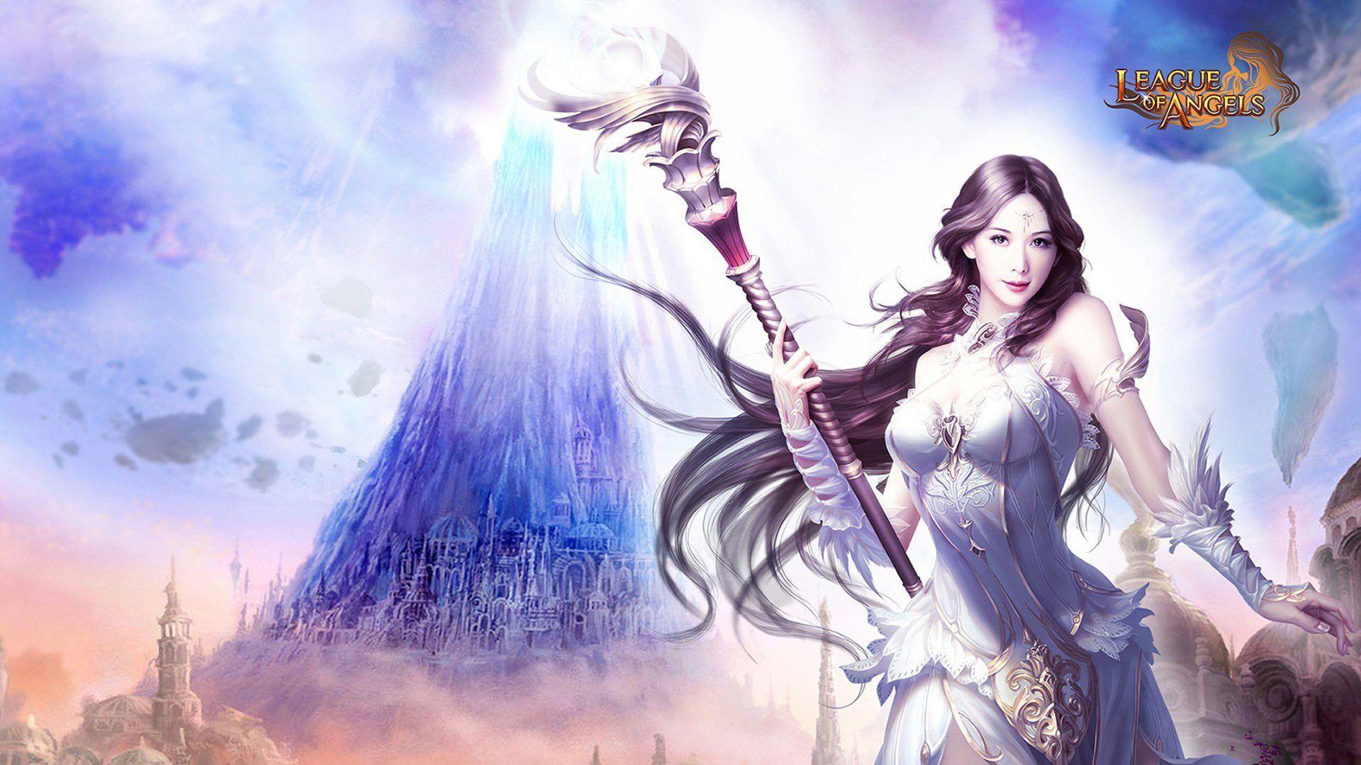 League Of Angels 2 Angelina Desktop HD Wallpaper 2133x1200