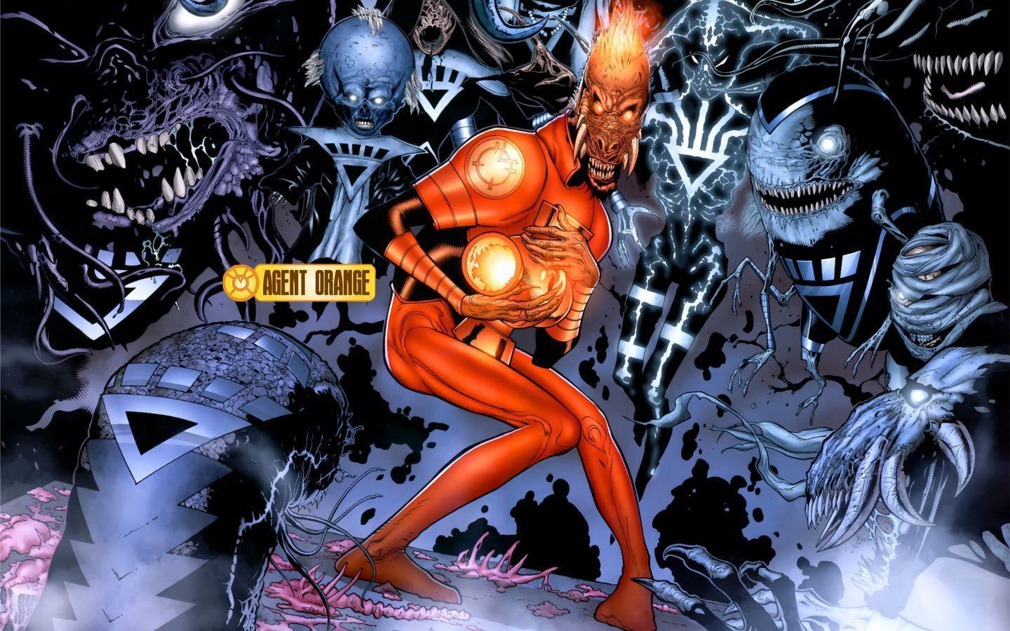 Green Lantern: Agent Orange Comic Wallpaper