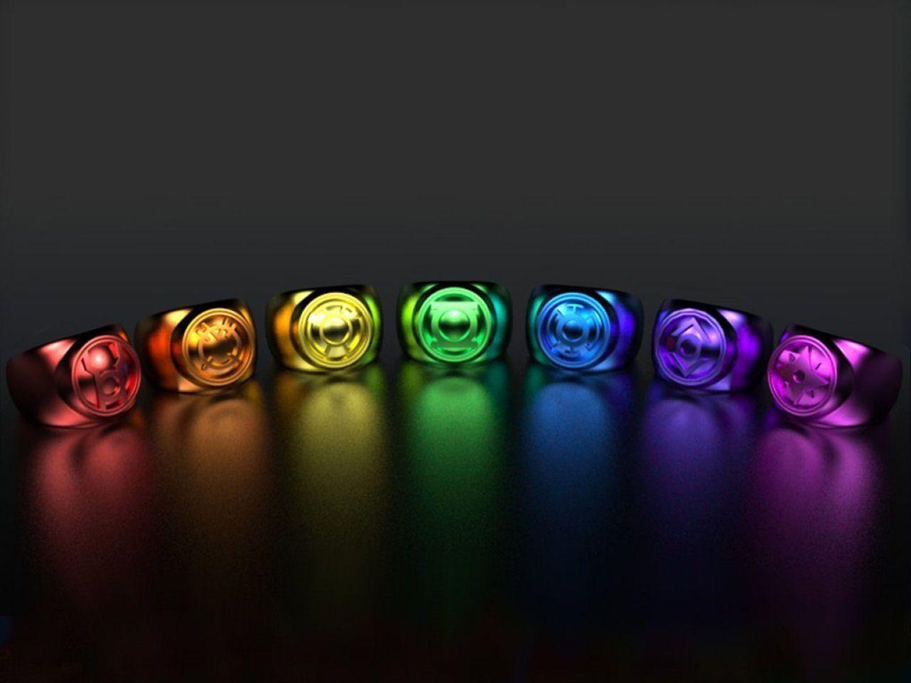 Green Lantern, DC Comics, rings, colors wallpaper. Best Games