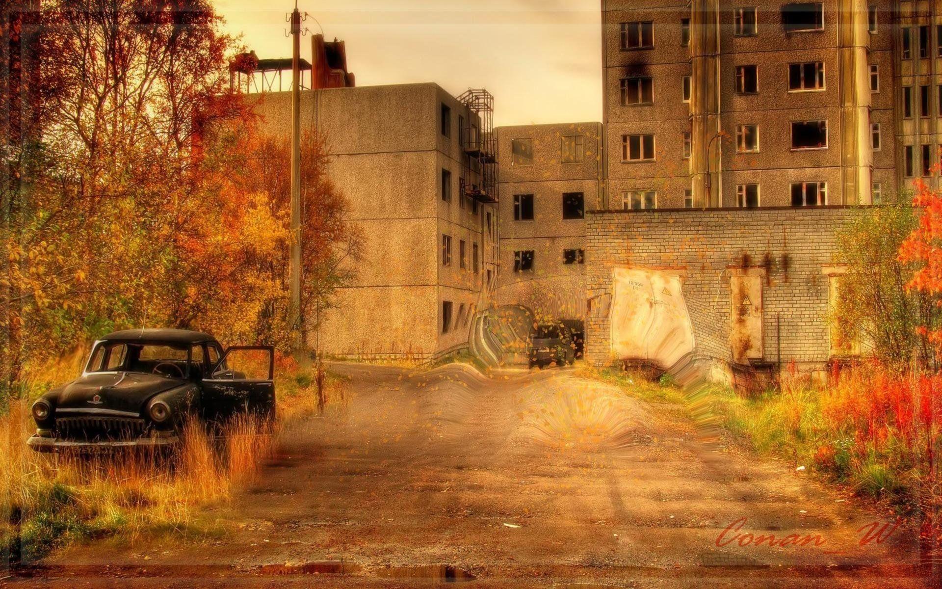 ghost town wallpaper hd (60+ images) on abandoned city wallpapers