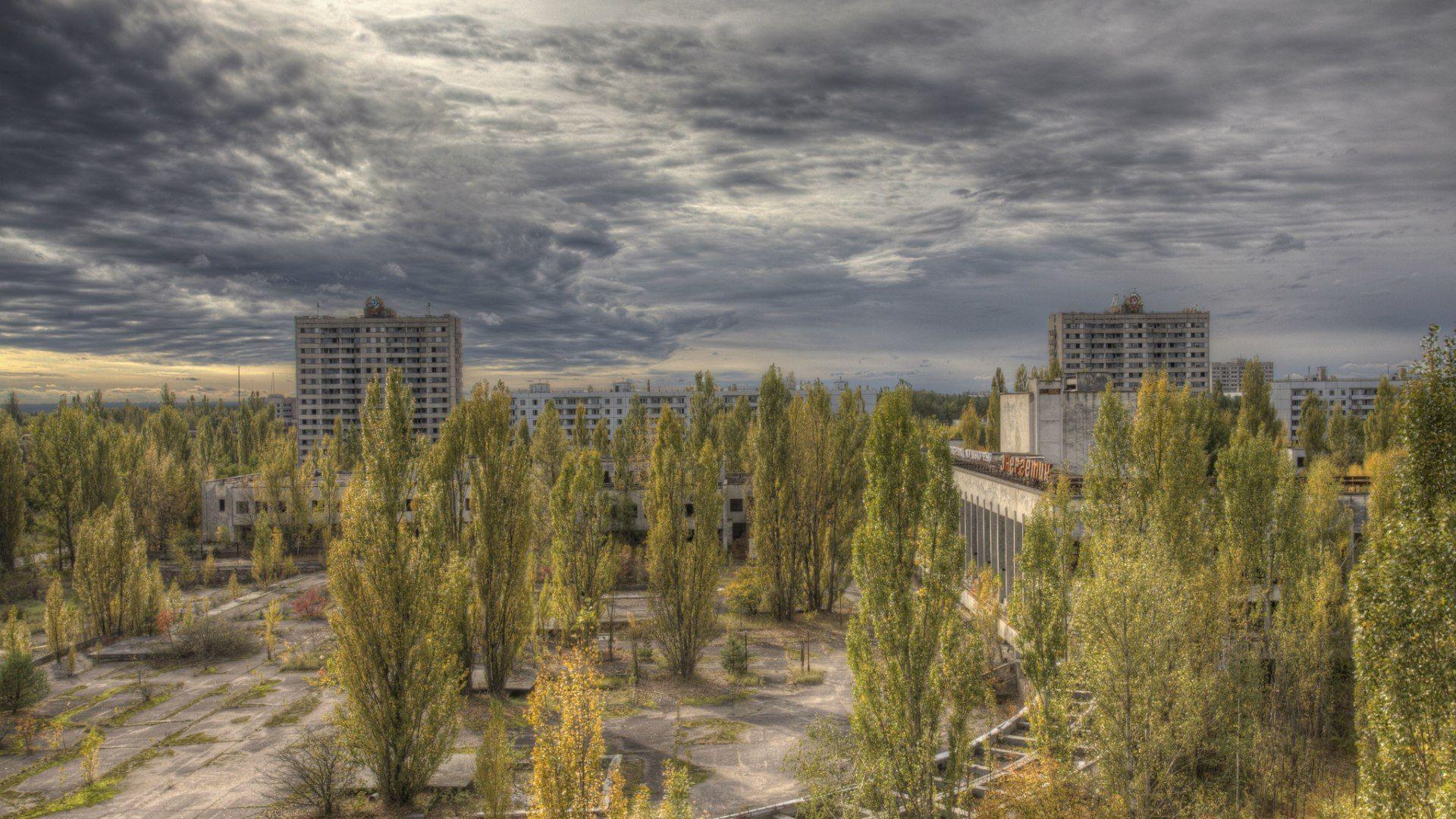 Ghost town of Pripyat in Ukraine wallpaper and image