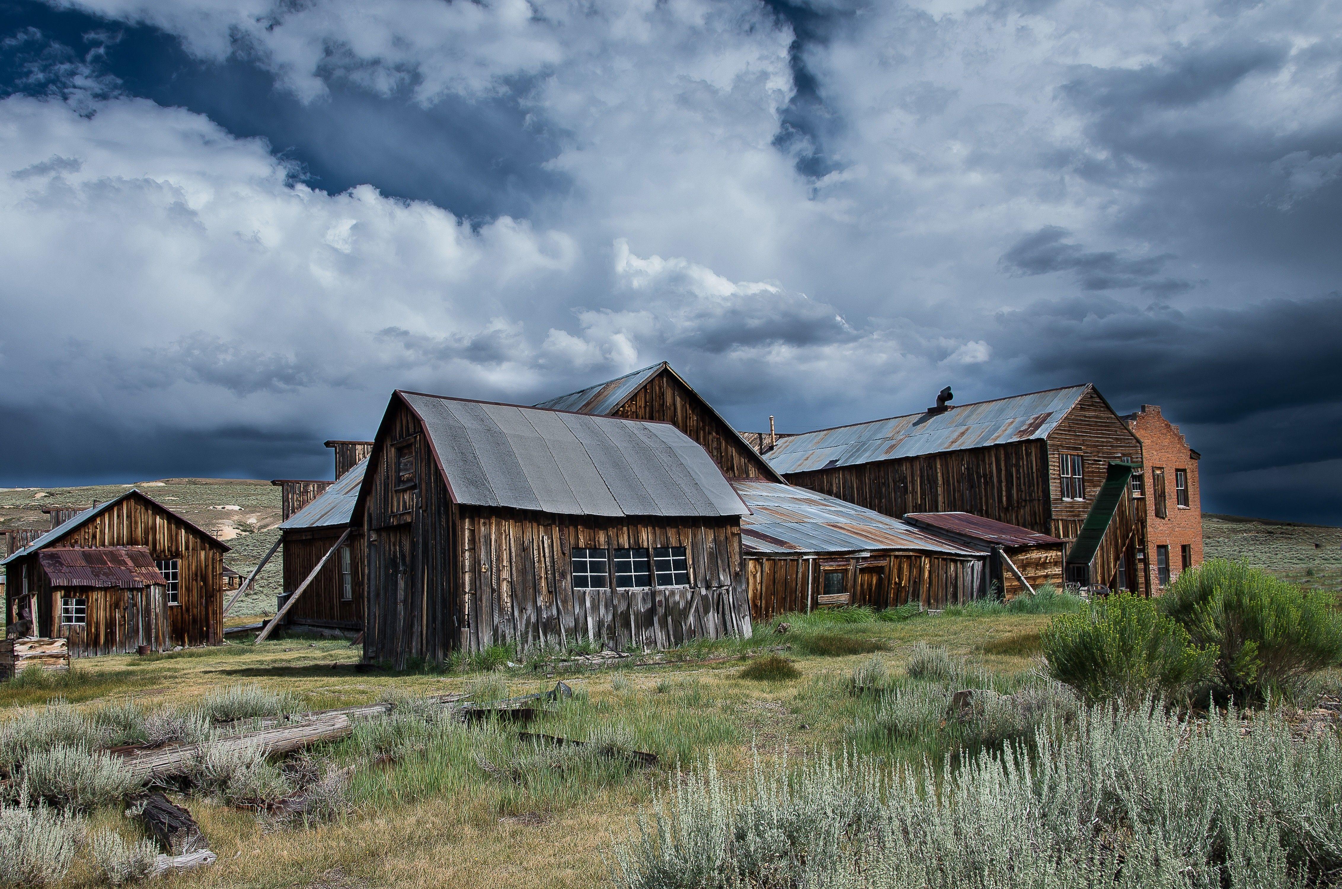 Farms: Bodie Mood Bodies Abandoned Pentax Clouds Sky Old Landscape