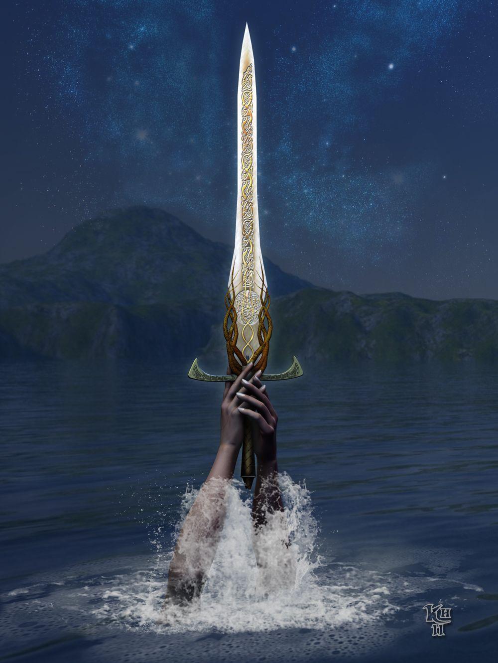 Excalibur by Erulian- Excalibur, the legendary sword of King