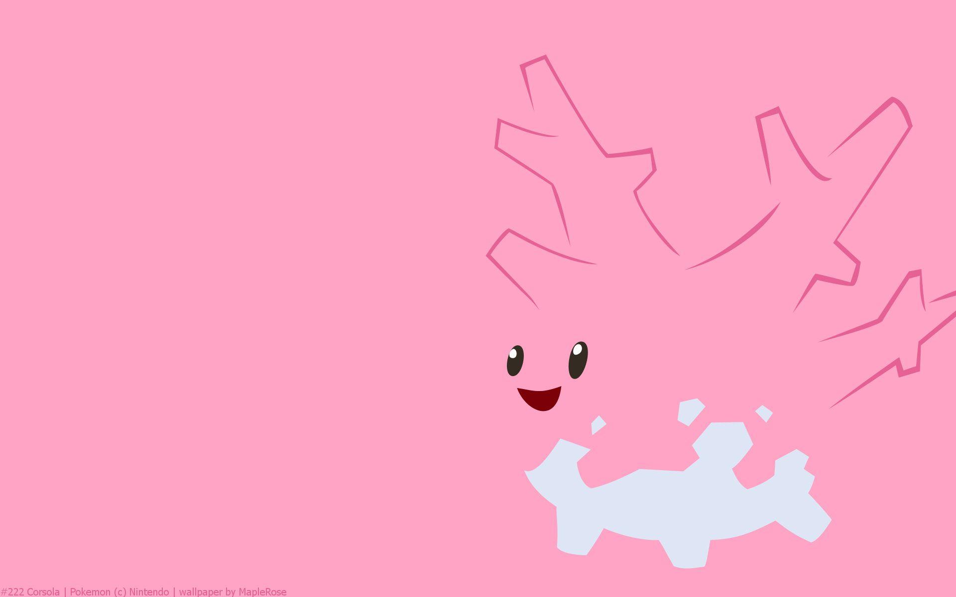 Corsola Pokemon HD Wallpaper HD wallpaper, iPhone