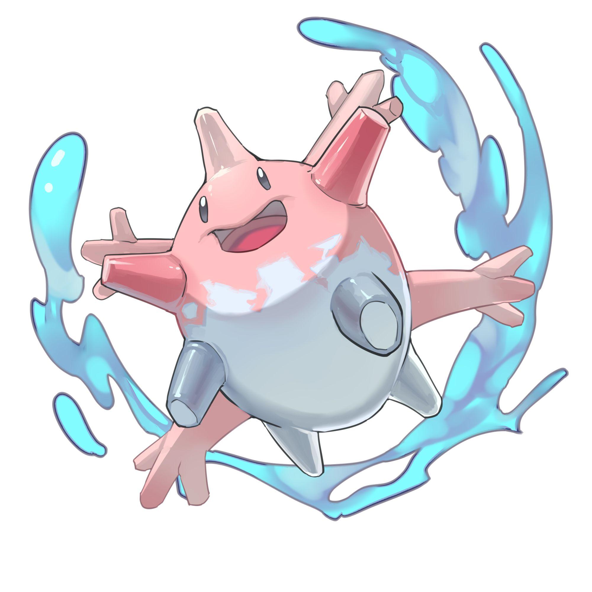 Corsola. Pokemon. Pokémon, Pokemon photo and Pokemon