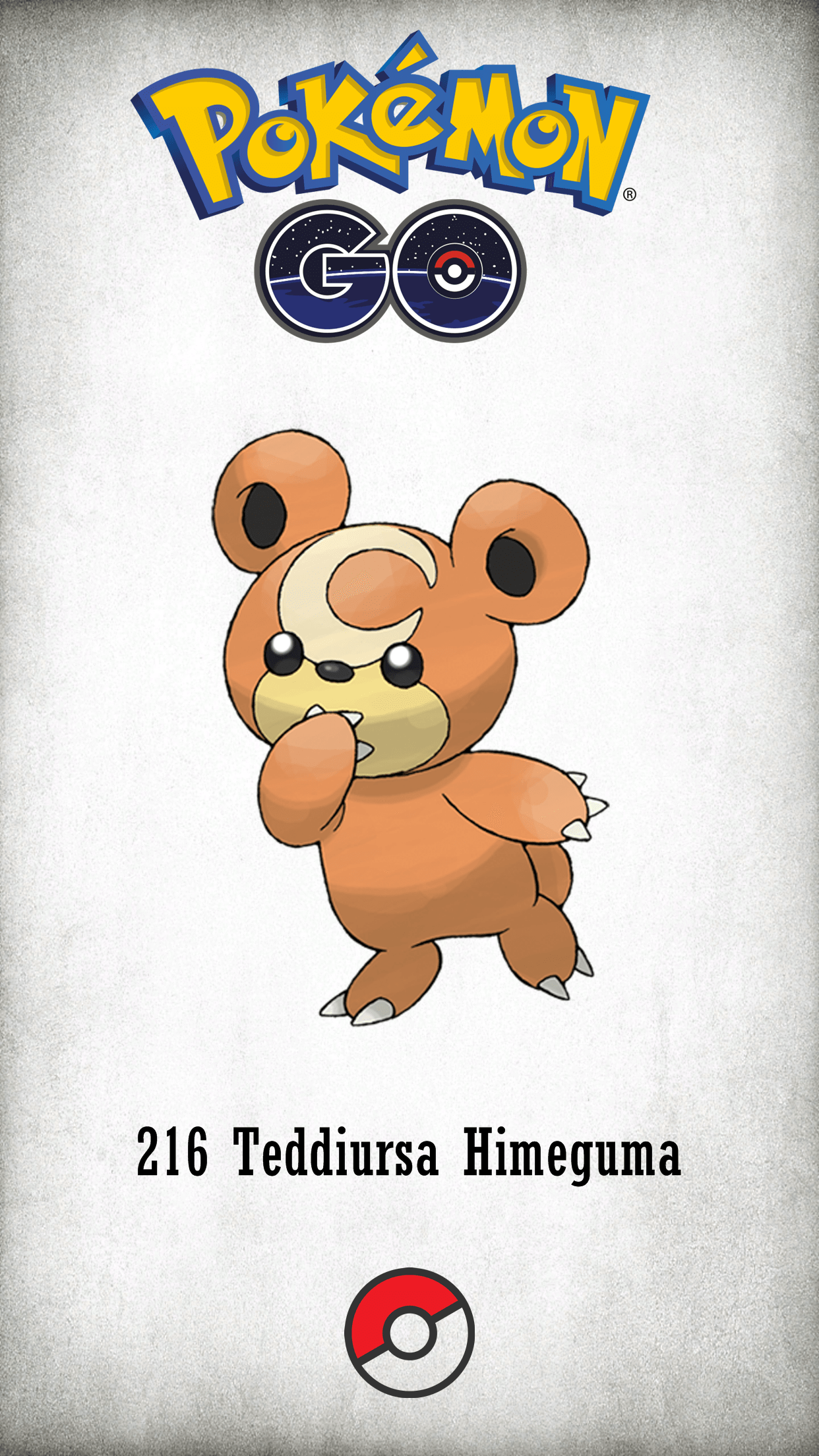 Character Teddiursa Himeguma