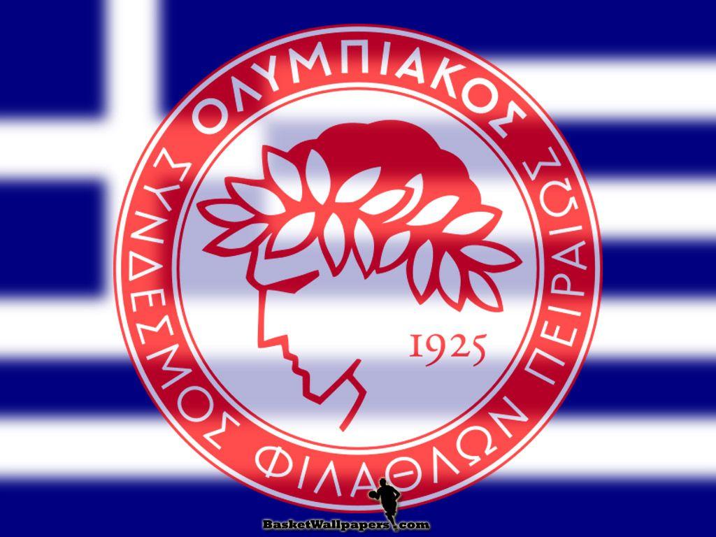 Olympiacos Piraeus Logo Wallpaper. Basketball Wallpaper at
