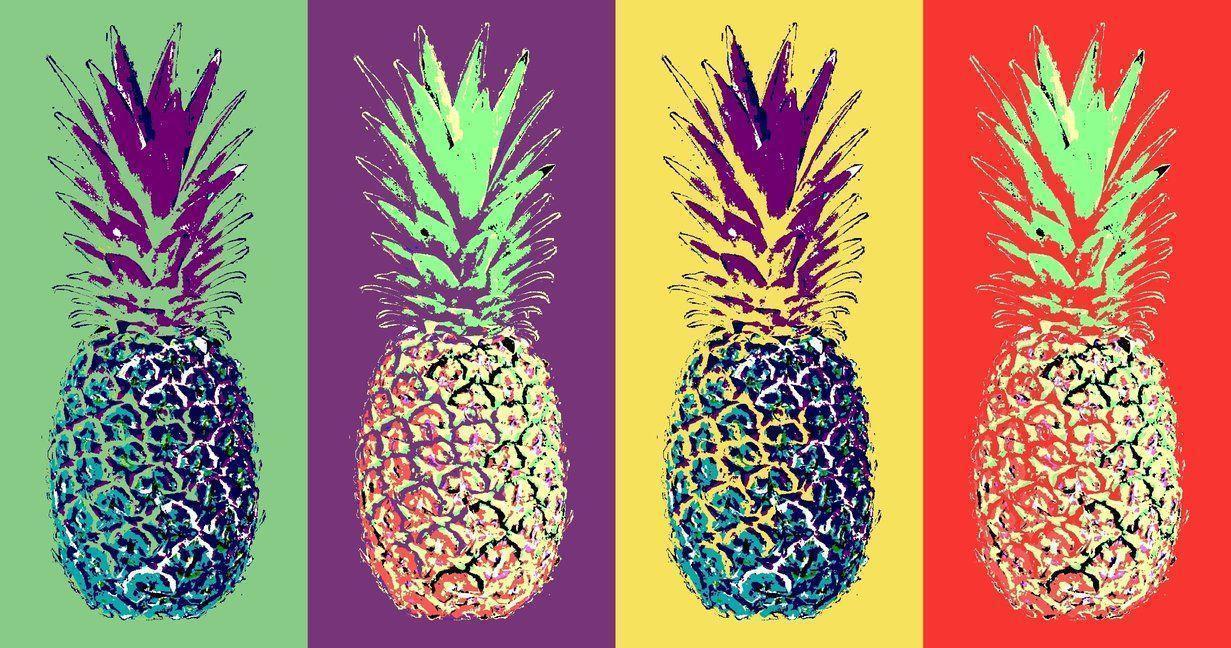 Featured image of post Artsy Aesthetic Pineapple Wallpaper - I might not be able to shape a pineapple because my work space is small but i can try~.