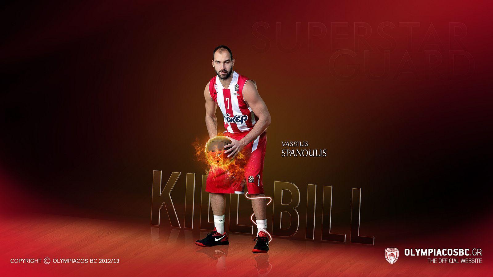 2012 13 Olympiacos Basketball Wallpaper