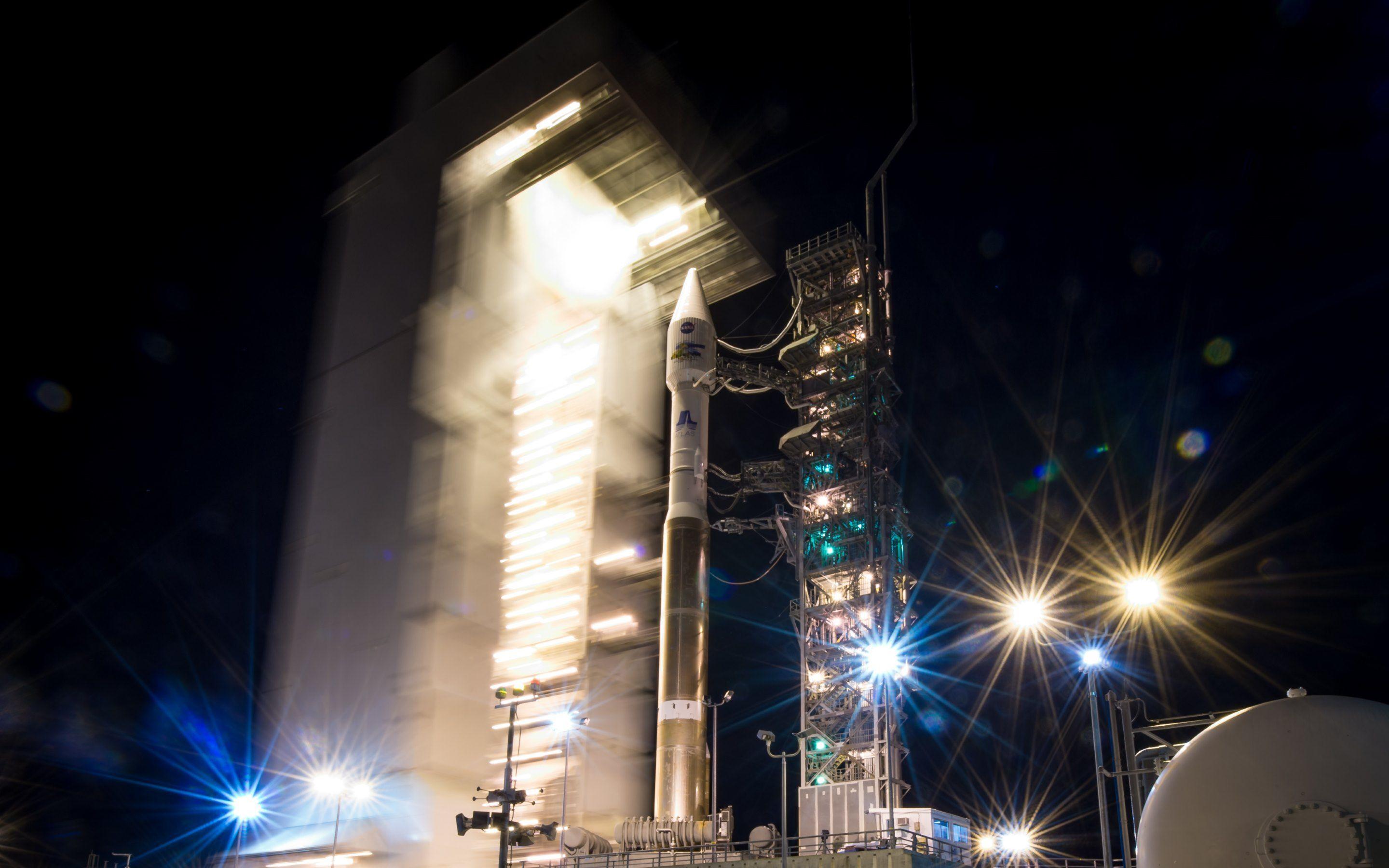 Atlas V Rocket At Vandenberg Air Force Base