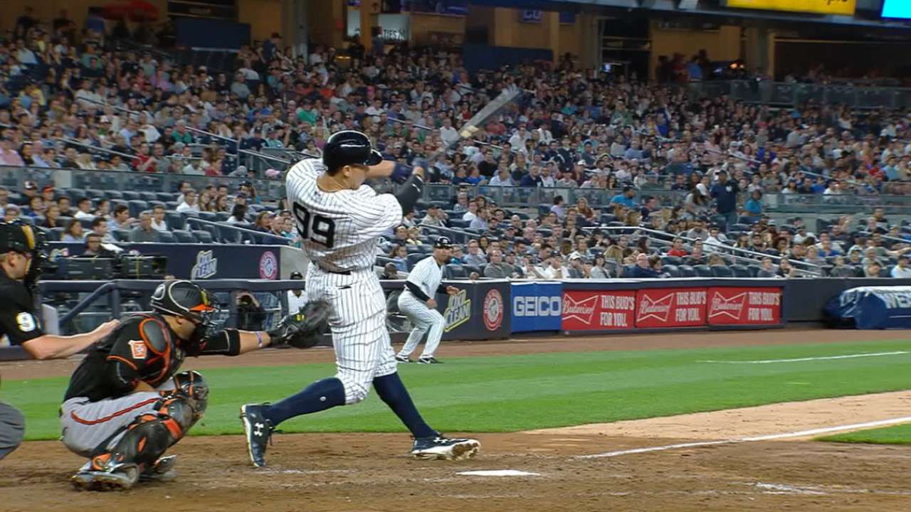Aaron Judge obliga a los Yankees a hacer ajustes en el estadio