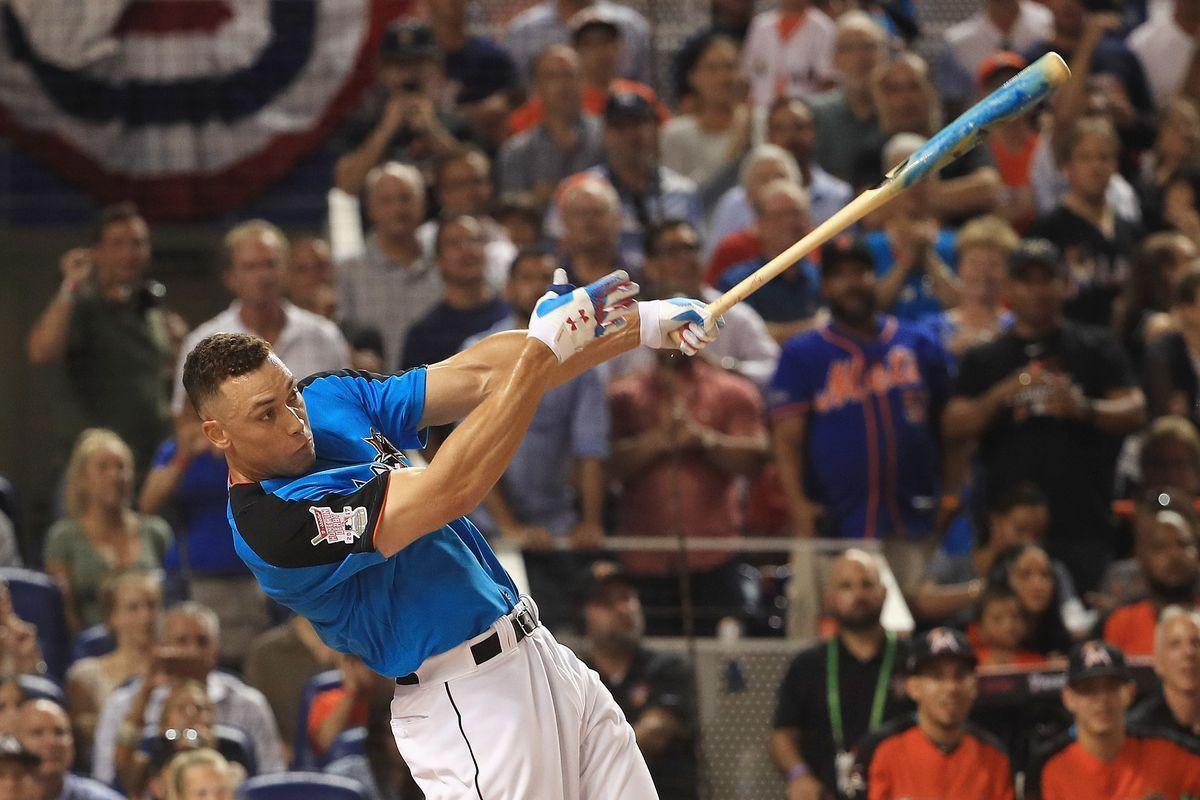 Aaron Judge was a monster in the first round of the Home Run Derby