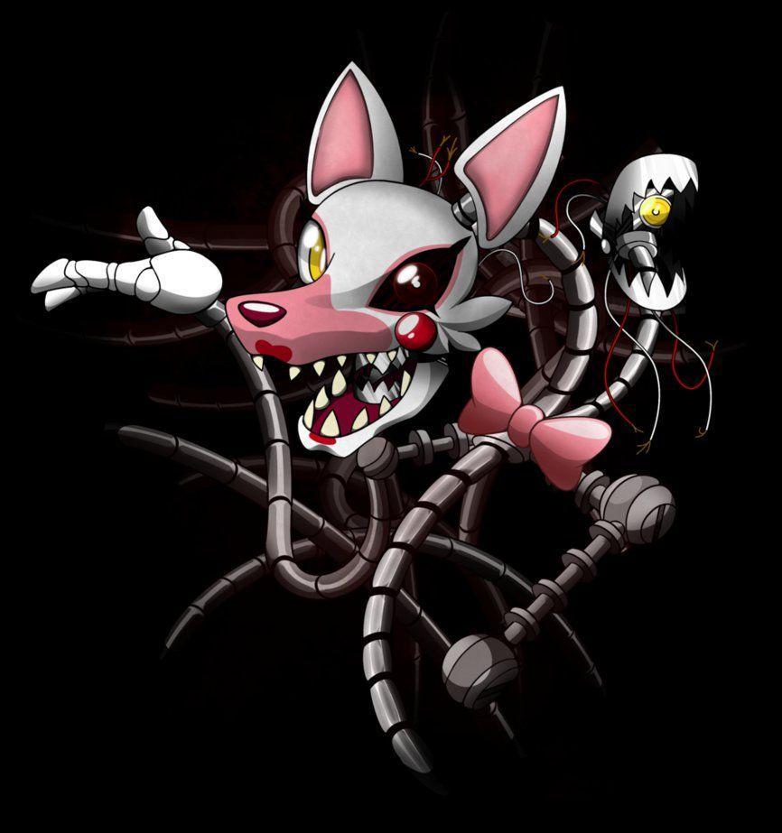 Foxy Mangle and Chica Wallpaper