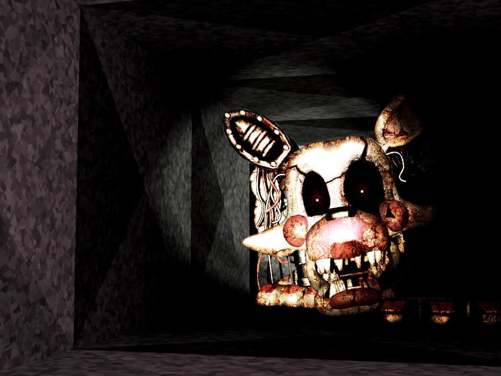 FNAF [Mangle Old] In The Right Air Vent