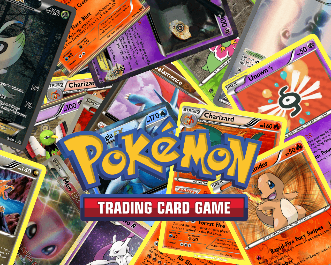 Pok mon Cards Wallpapers Wallpaper Cave