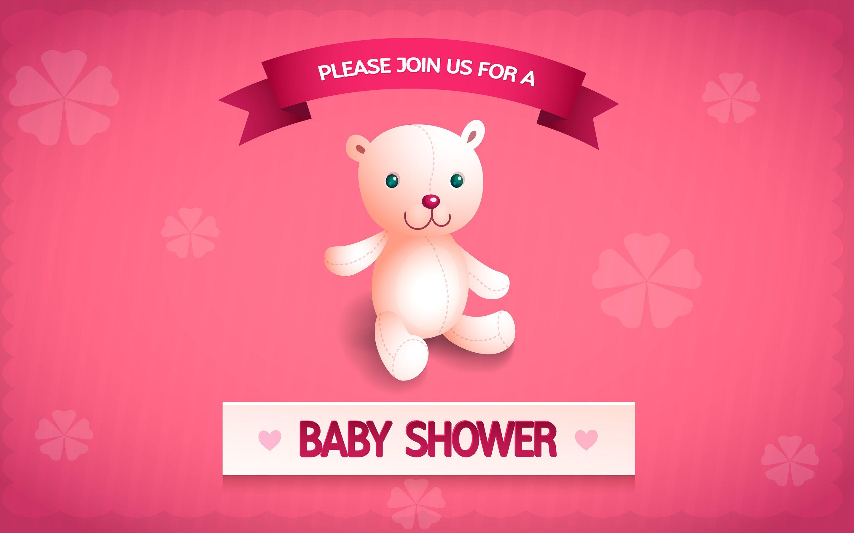 Baby Shower Girl HD Wallpaper