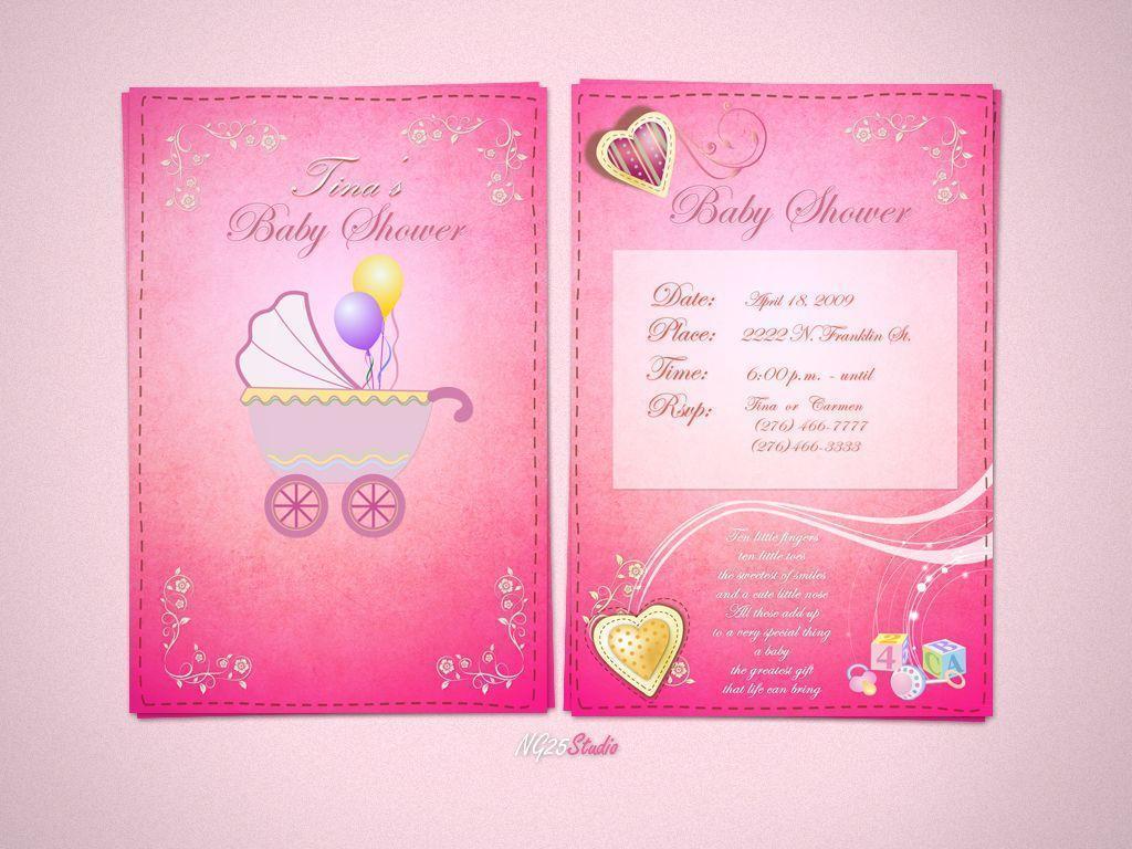 Invitation For Baby Shower
