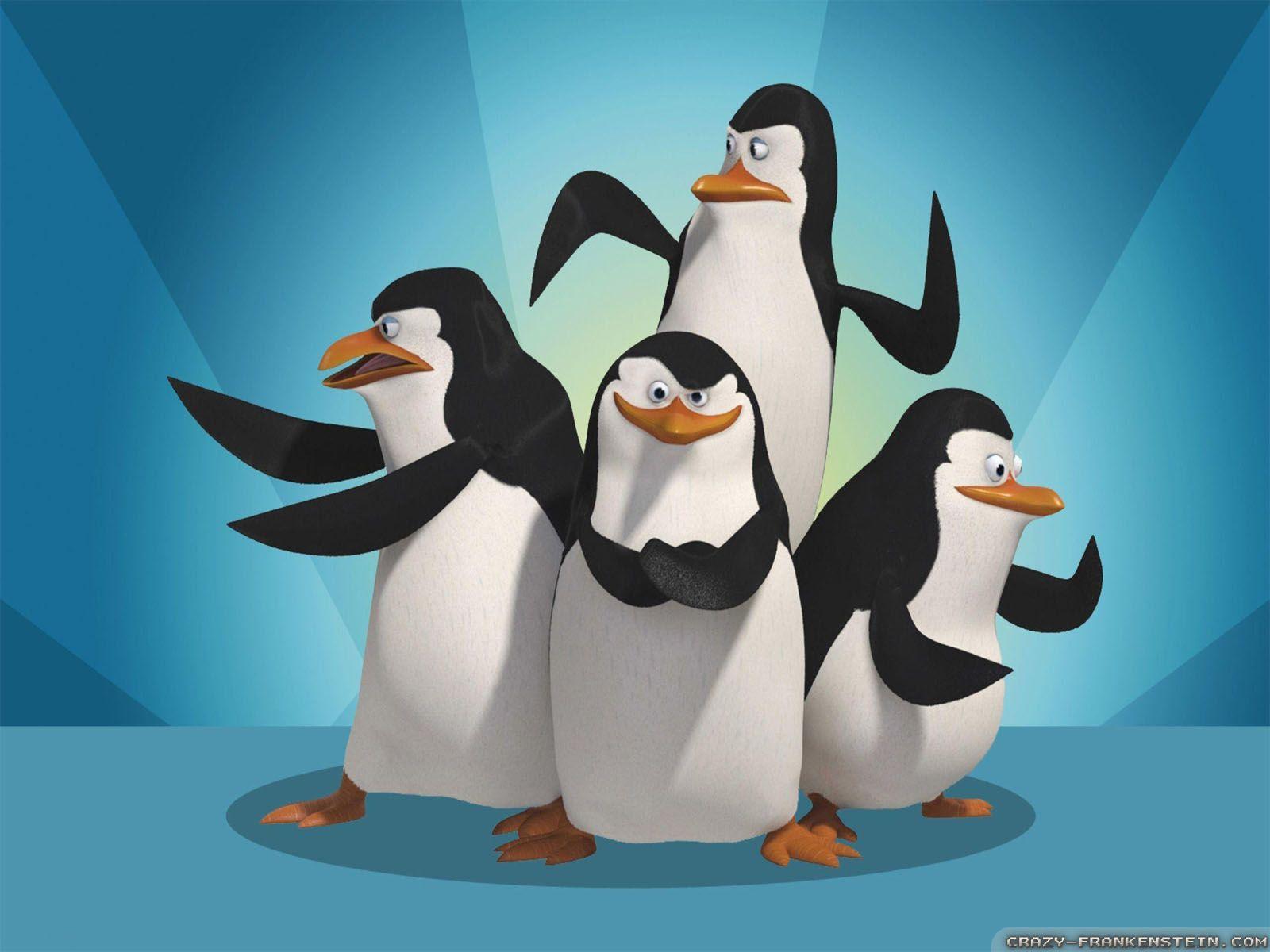 Пингвины из Мадагаскара из пластилина
