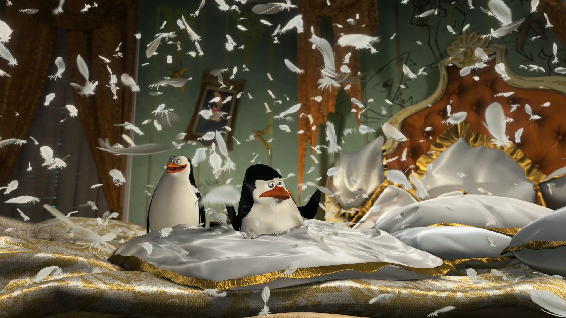 Skipper and Kowalski Penguins in Madagascar 3: Europe's Most