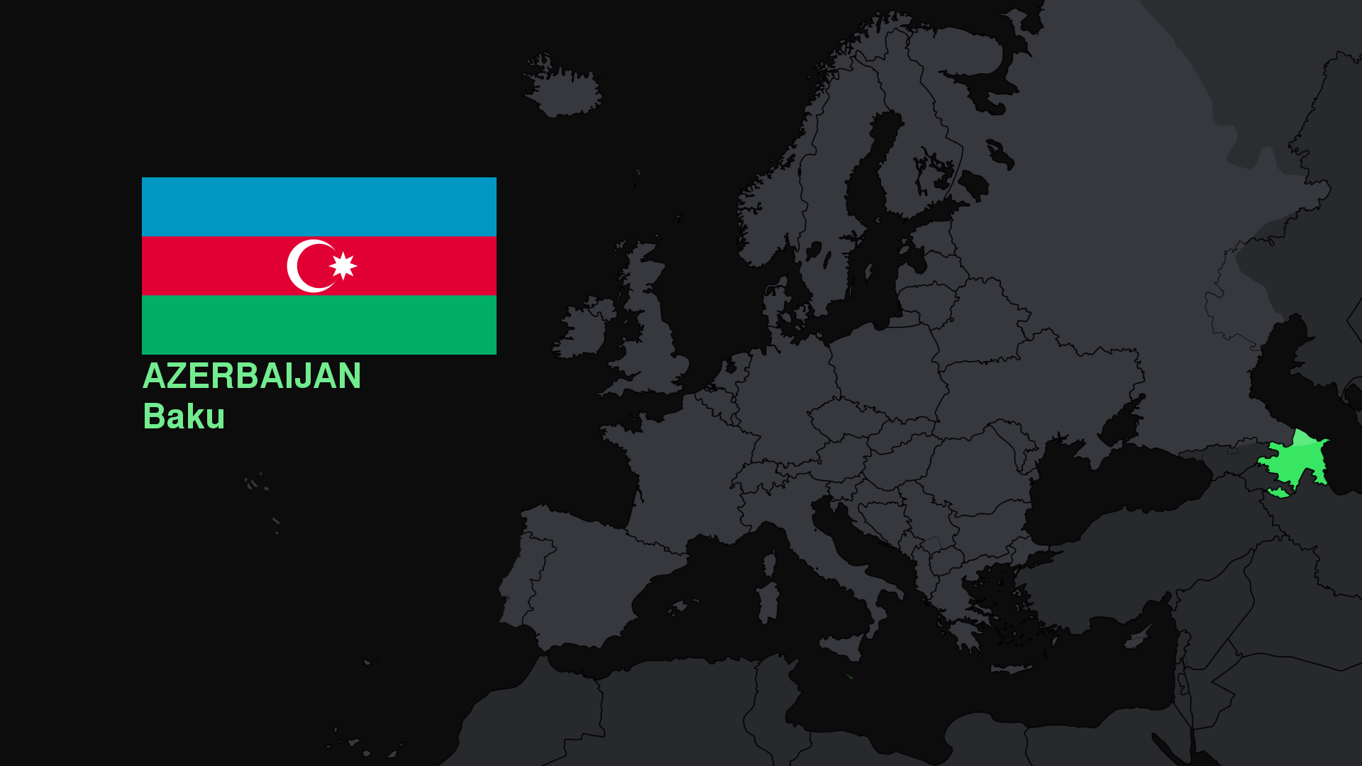 flags, Europe, maps, Azerbaijan. Free Travel wallpaper