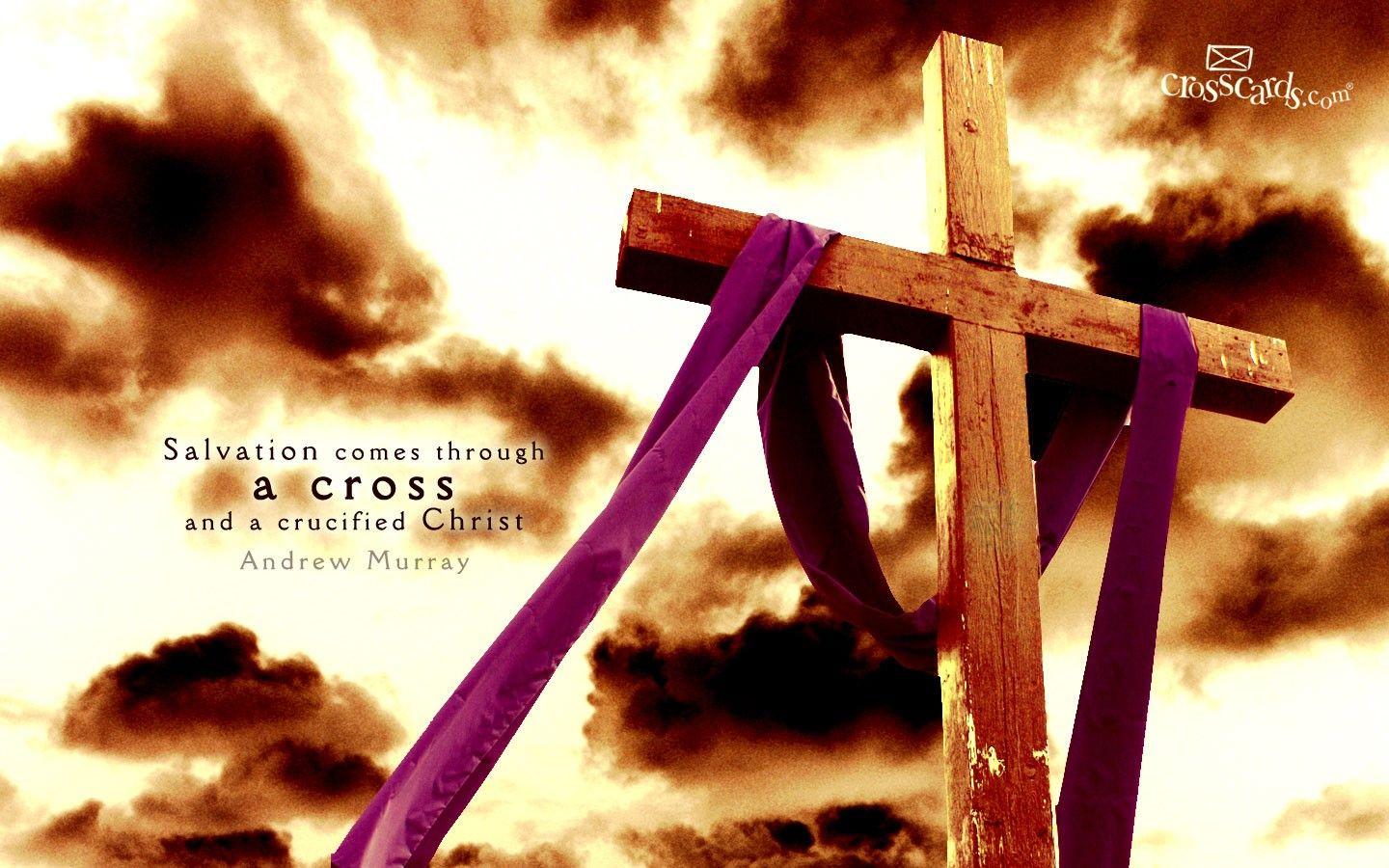 Cross and Christ Verses and Scripture Wallpaper for Phone