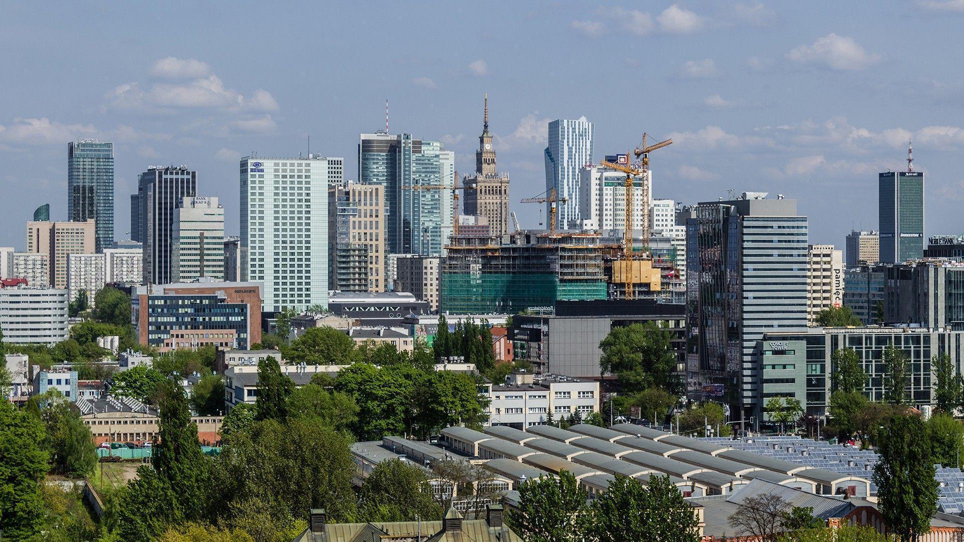 Poland, Warsaw, Skyscraper, Cityscape Wallpaper HD / Desktop