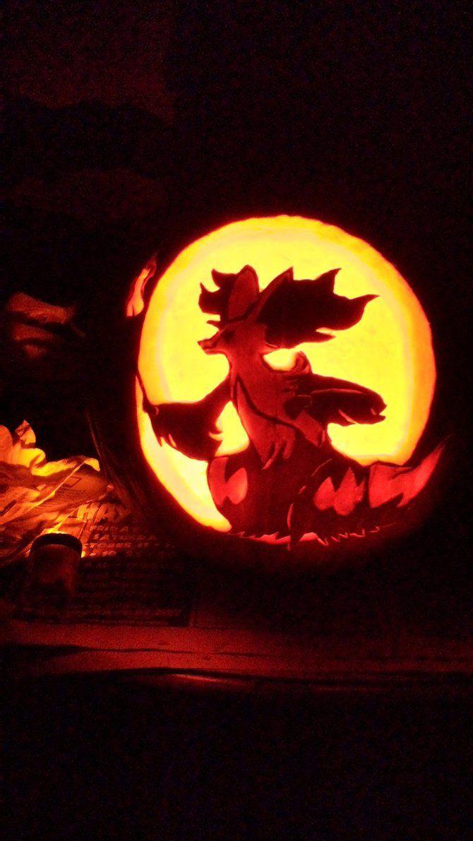 Delphox Pumpkin