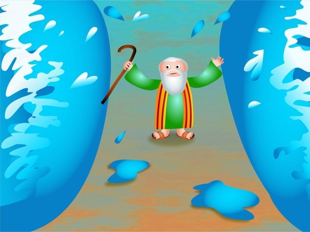 Free Moses Background For PowerPoint Art PPT