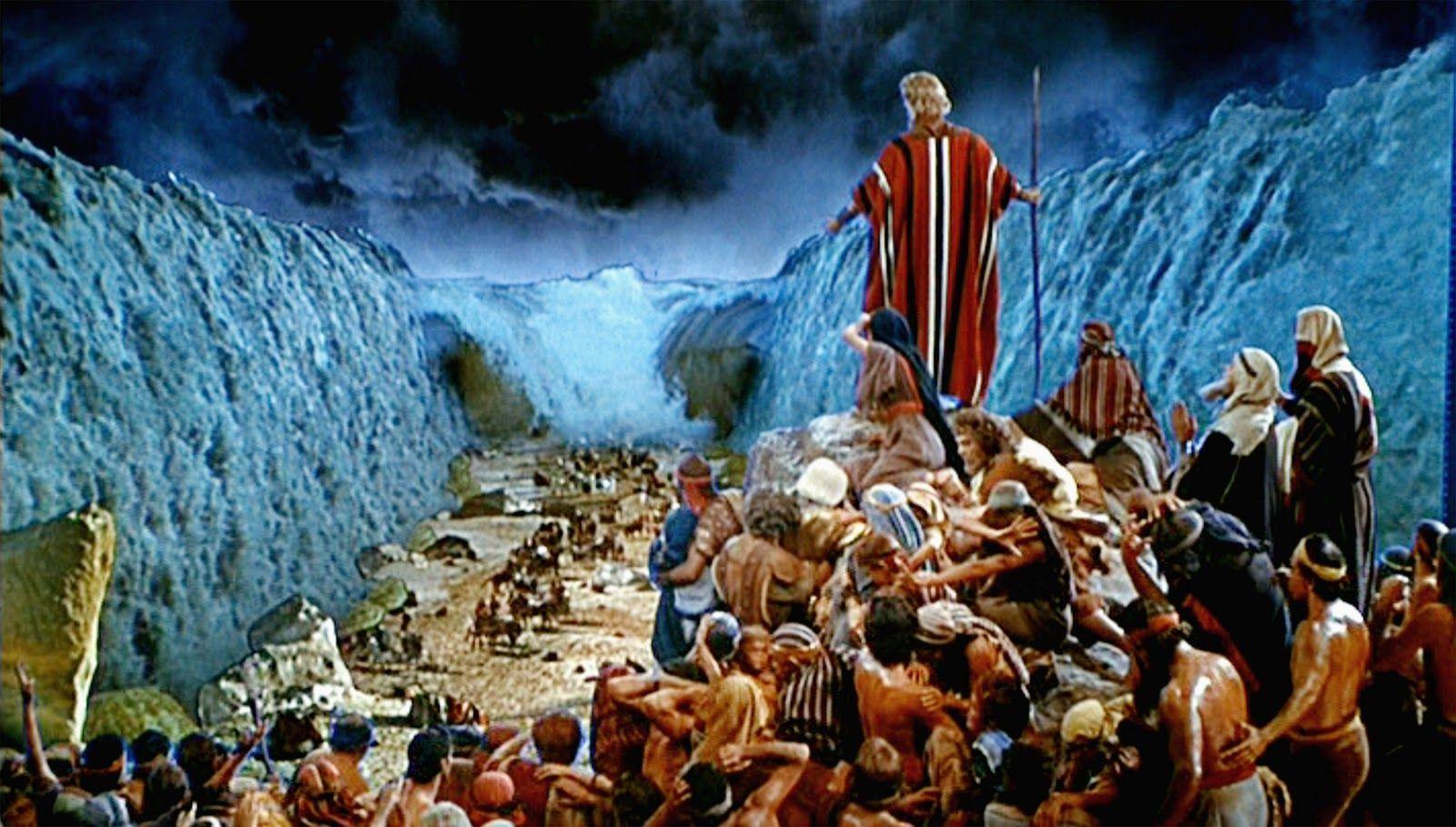 Bondage Sortie Moses Parting The Red Sea. 1600x909