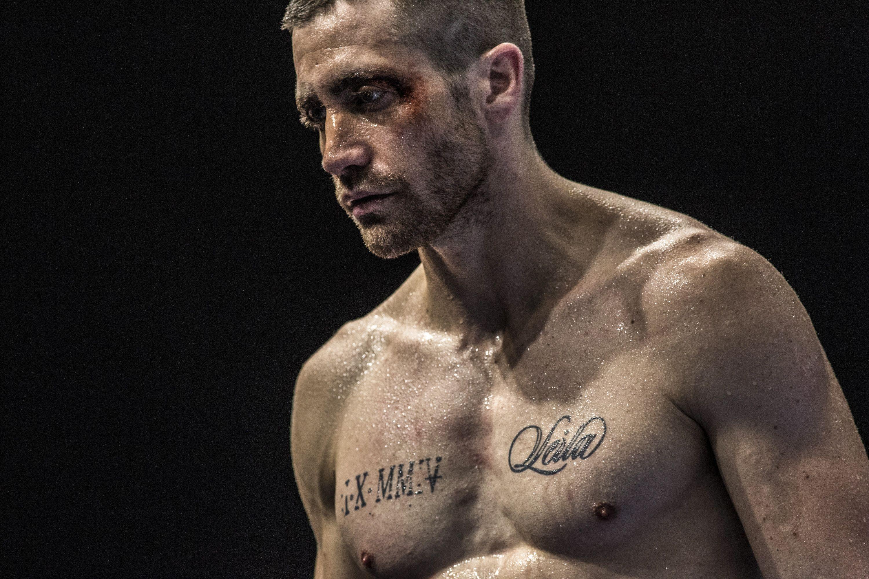 Image Tattoos Man Southpaw 2015 Jake Gyllenhaal Movies 3000x2000