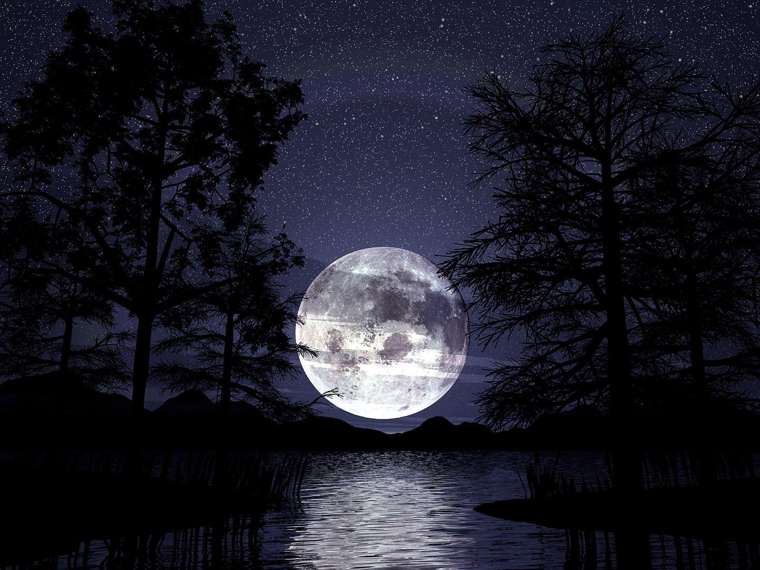 Night aesthetic dark moon HD phone wallpaper  Peakpx