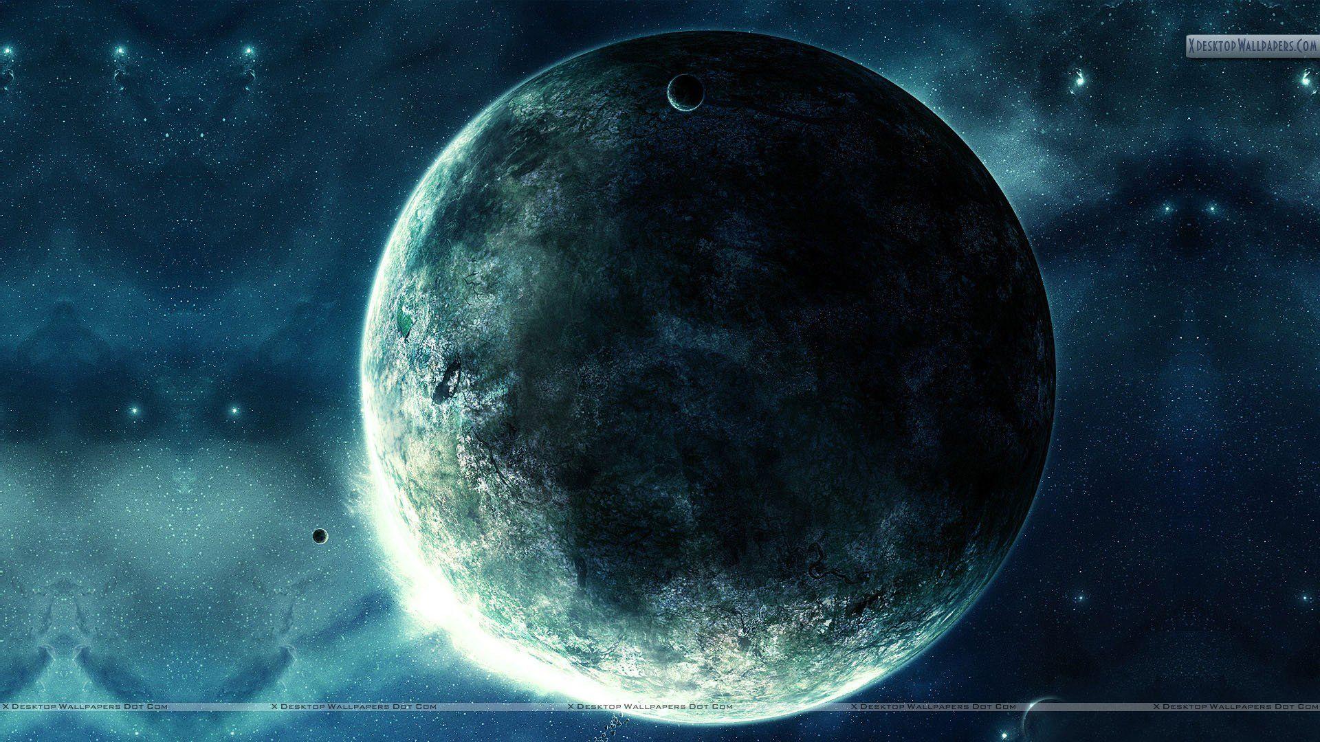 Space Wallpaper: Dark Moon Wallpaper Free with High Resolution